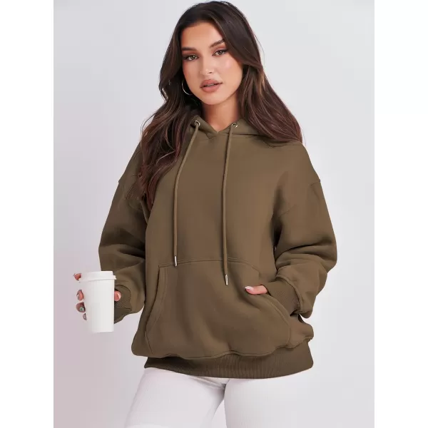imageANRABESS Womens Oversized Fleece Hoodies Casual Pullover Sweatshirts Fall Fashion 2023 Clothes Trendy Y2k OutfitsBrown