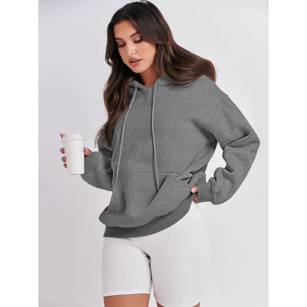 imageANRABESS Womens Oversized Fleece Hoodies Casual Pullover Sweatshirts Fall Fashion 2023 Clothes Trendy Y2k OutfitsDark Heather Gray