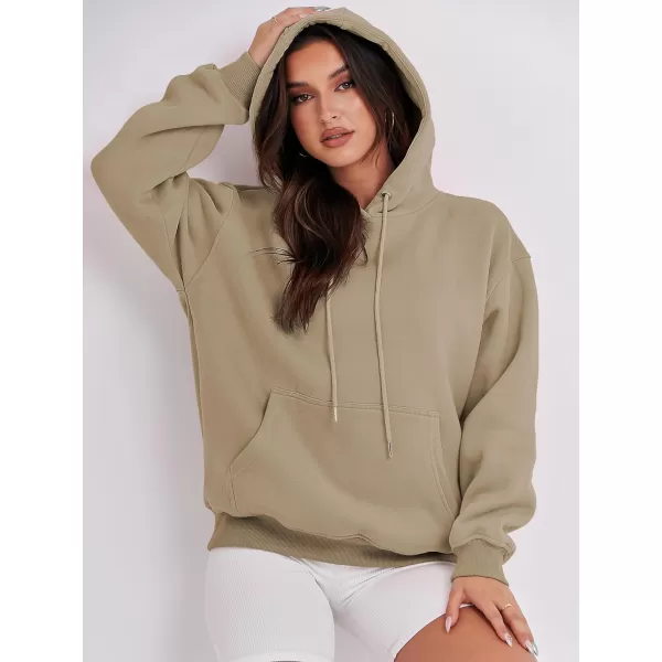imageANRABESS Womens Oversized Fleece Hoodies Casual Pullover Sweatshirts Fall Fashion 2023 Clothes Trendy Y2k OutfitsKhaki