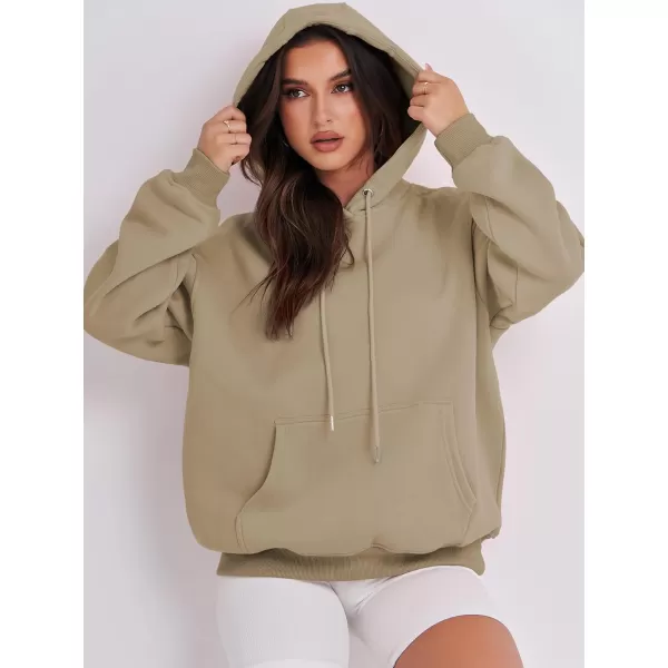 imageANRABESS Womens Oversized Fleece Hoodies Casual Pullover Sweatshirts Fall Fashion 2023 Clothes Trendy Y2k OutfitsKhaki