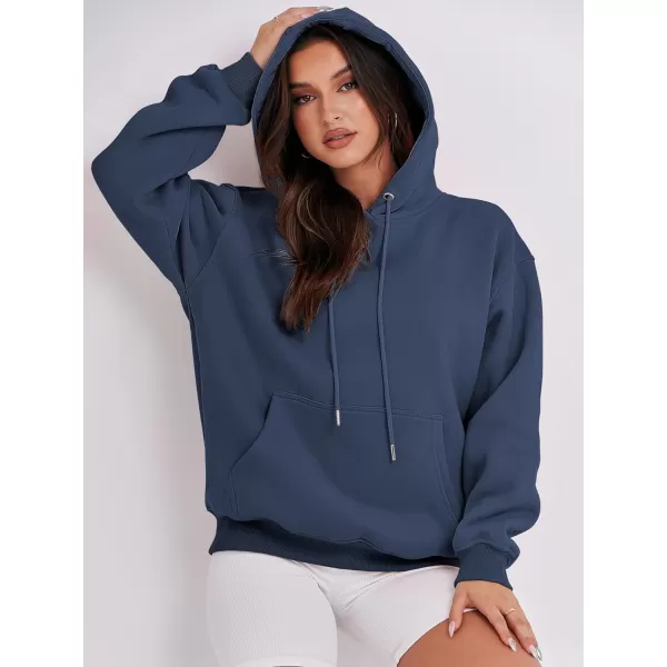 imageANRABESS Womens Oversized Fleece Hoodies Casual Pullover Sweatshirts Fall Fashion 2023 Clothes Trendy Y2k OutfitsNavy Blue