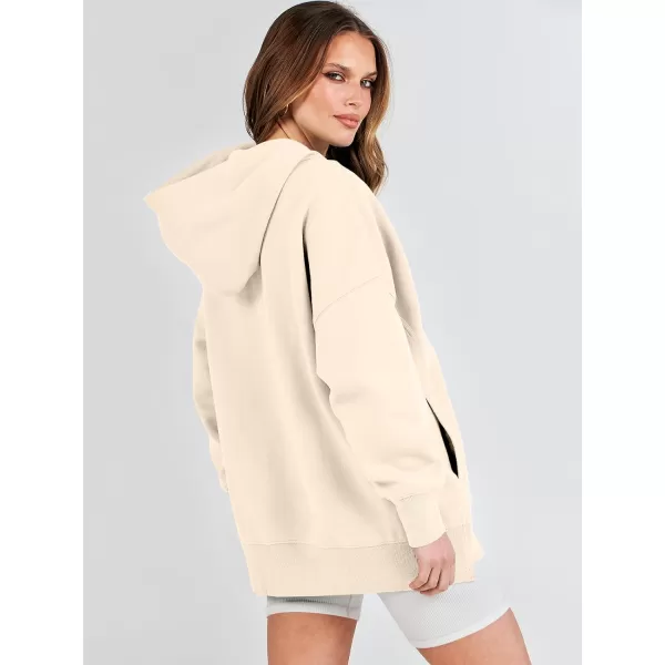 imageANRABESS Womens Oversized Hoodies Fleece Casual Drop Shoulder Athletic Sweatshirts Long Sleeve Pullover 2023 Trendy TopBeige
