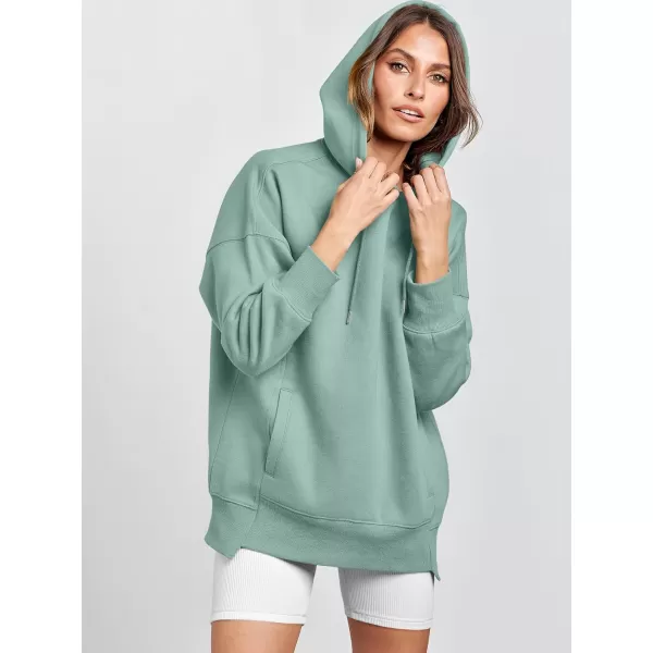 imageANRABESS Womens Oversized Hoodies Fleece Casual Drop Shoulder Athletic Sweatshirts Long Sleeve Pullover 2023 Trendy TopLake