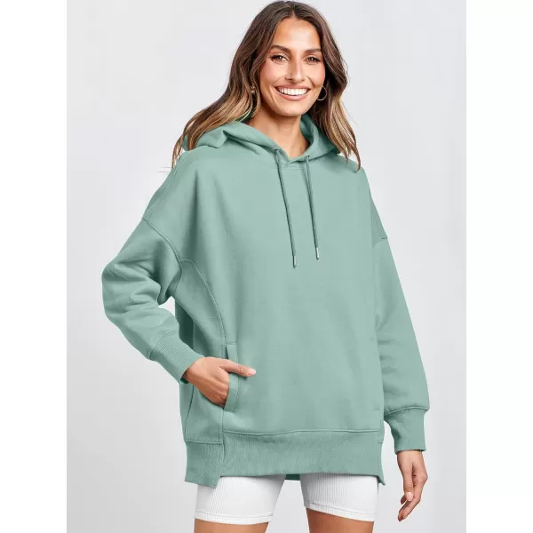 imageANRABESS Womens Oversized Hoodies Fleece Casual Drop Shoulder Athletic Sweatshirts Long Sleeve Pullover 2023 Trendy TopLake