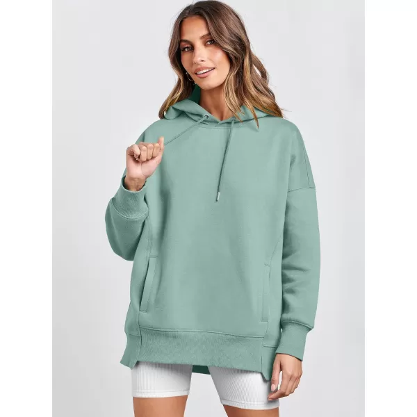 imageANRABESS Womens Oversized Hoodies Fleece Casual Drop Shoulder Athletic Sweatshirts Long Sleeve Pullover 2023 Trendy TopLake