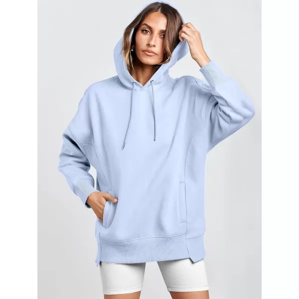 imageANRABESS Womens Oversized Hoodies Fleece Casual Drop Shoulder Athletic Sweatshirts Long Sleeve Pullover 2023 Trendy TopLight Blue