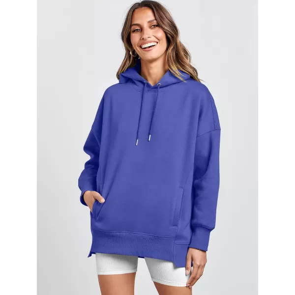 imageANRABESS Womens Oversized Hoodies Fleece Casual Drop Shoulder Athletic Sweatshirts Long Sleeve Pullover 2023 Trendy TopRoyal