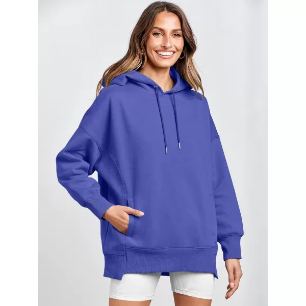 imageANRABESS Womens Oversized Hoodies Fleece Casual Drop Shoulder Athletic Sweatshirts Long Sleeve Pullover 2023 Trendy TopRoyal