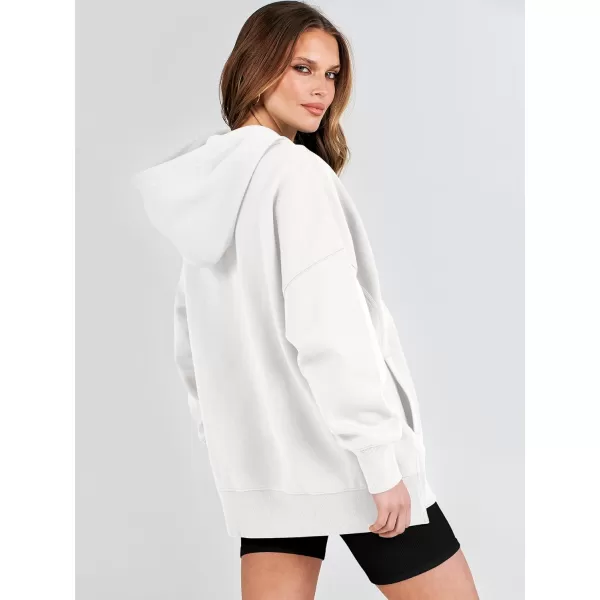 imageANRABESS Womens Oversized Hoodies Fleece Casual Drop Shoulder Athletic Sweatshirts Long Sleeve Pullover 2023 Trendy TopWhite
