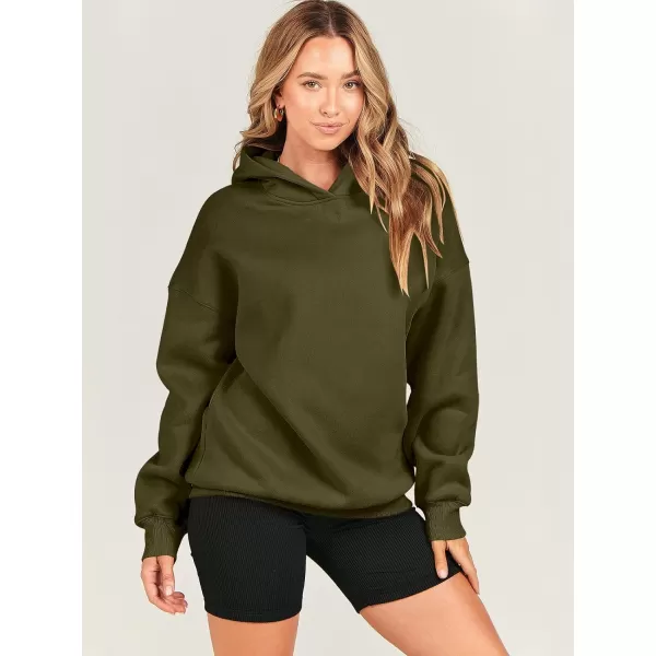 imageANRABESS Womens Oversized Hoodies Fleece Hooded Sweatshirts Casual Long Sleeve Pullover Loose 2023 Fall ClothesArmy Green