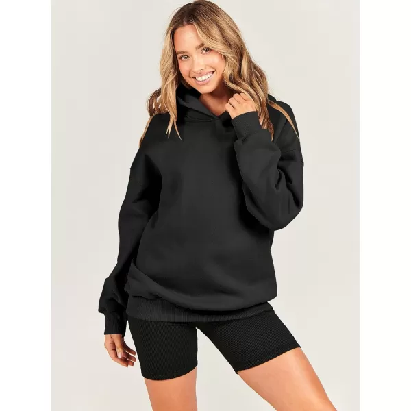 imageANRABESS Womens Oversized Hoodies Fleece Hooded Sweatshirts Casual Long Sleeve Pullover Loose 2023 Fall ClothesBlack