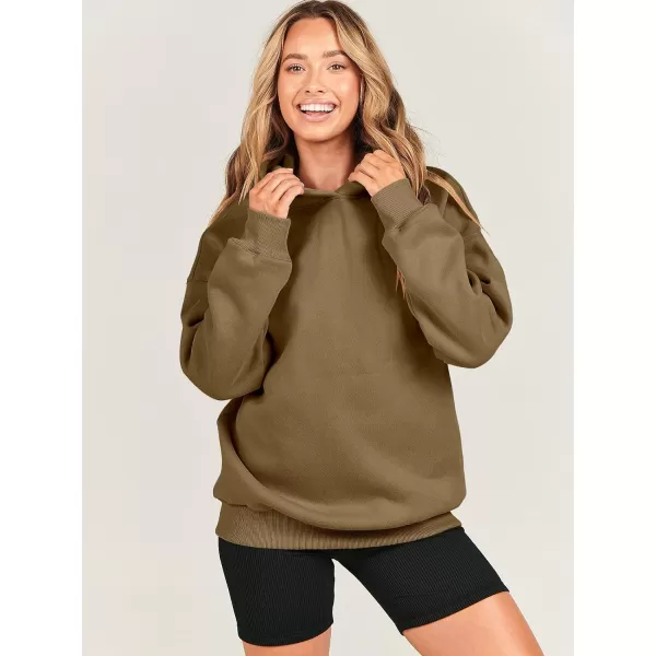 imageANRABESS Womens Oversized Hoodies Fleece Hooded Sweatshirts Casual Long Sleeve Pullover Loose 2023 Fall ClothesBrown
