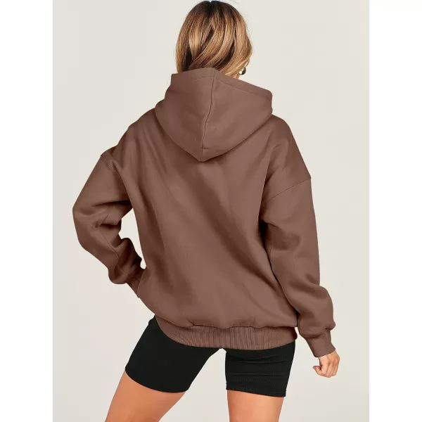 imageANRABESS Womens Oversized Hoodies Fleece Hooded Sweatshirts Casual Long Sleeve Pullover Loose 2023 Fall ClothesCoffee
