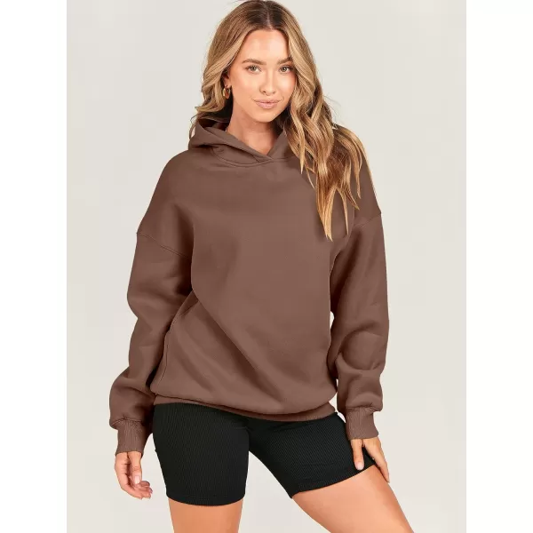 imageANRABESS Womens Oversized Hoodies Fleece Hooded Sweatshirts Casual Long Sleeve Pullover Loose 2023 Fall ClothesCoffee