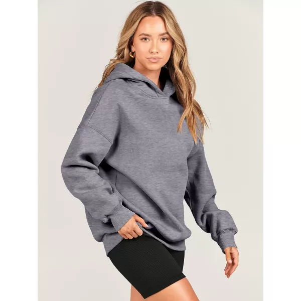 imageANRABESS Womens Oversized Hoodies Fleece Hooded Sweatshirts Casual Long Sleeve Pullover Loose 2023 Fall ClothesDark Grey