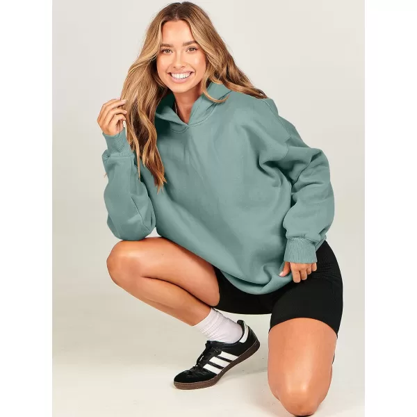 imageANRABESS Womens Oversized Hoodies Fleece Hooded Sweatshirts Casual Long Sleeve Pullover Loose 2023 Fall ClothesLake
