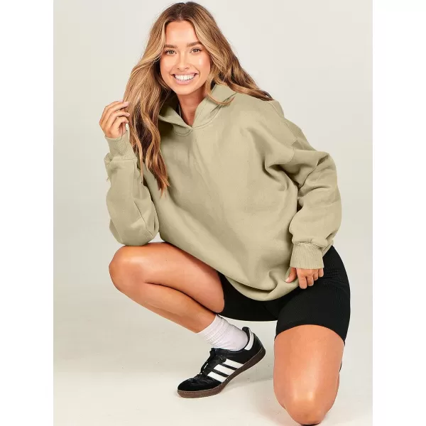 imageANRABESS Womens Oversized Hoodies Fleece Hooded Sweatshirts Casual Long Sleeve Pullover Loose 2023 Fall ClothesLight Brown