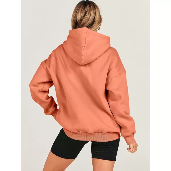 imageANRABESS Womens Oversized Hoodies Fleece Hooded Sweatshirts Casual Long Sleeve Pullover Loose 2023 Fall ClothesOrange