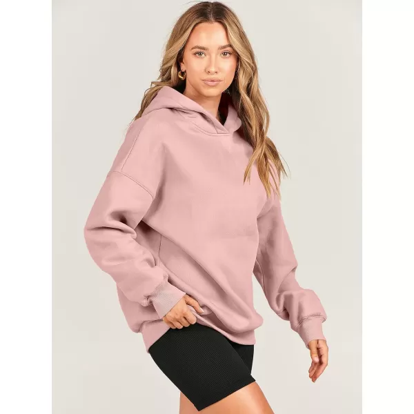 imageANRABESS Womens Oversized Hoodies Fleece Hooded Sweatshirts Casual Long Sleeve Pullover Loose 2023 Fall ClothesPink