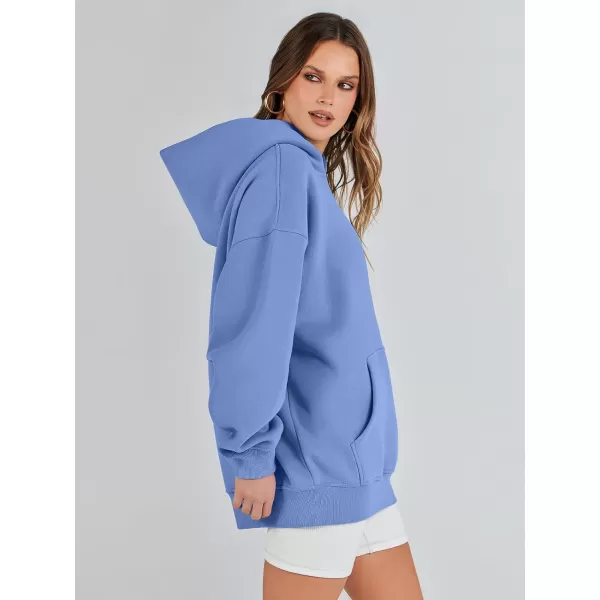 imageANRABESS Womens Oversized Hoodies Fleece Sweatshirts Long Sleeve Hooded Pullover Winter Clothes with PocketBlue