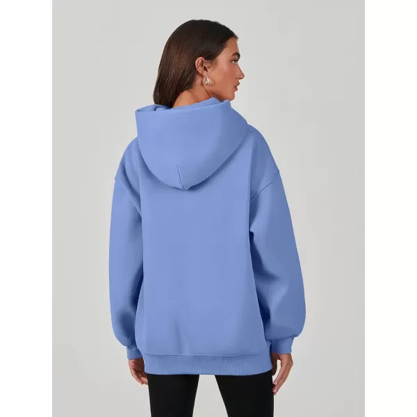 imageANRABESS Womens Oversized Hoodies Fleece Sweatshirts Long Sleeve Hooded Pullover Winter Clothes with PocketBlue