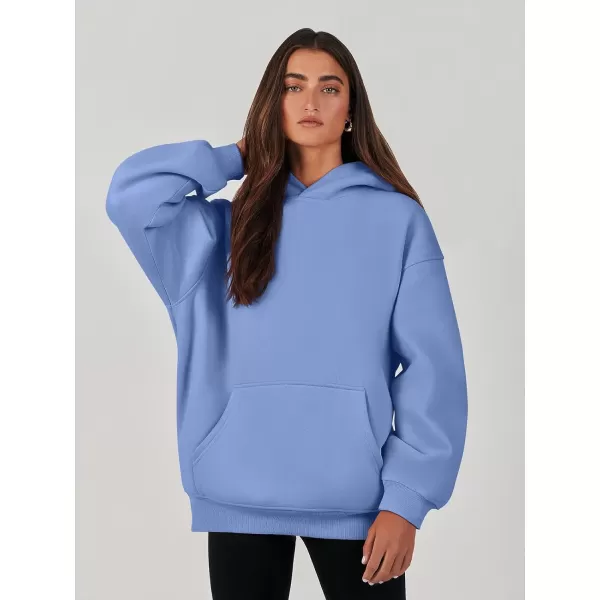 imageANRABESS Womens Oversized Hoodies Fleece Sweatshirts Long Sleeve Hooded Pullover Winter Clothes with PocketBlue