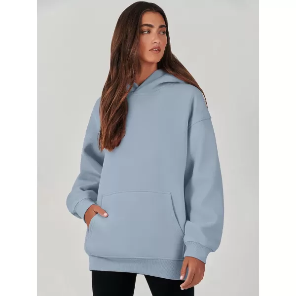 imageANRABESS Womens Oversized Hoodies Fleece Sweatshirts Long Sleeve Hooded Pullover Winter Clothes with PocketGrey Blue