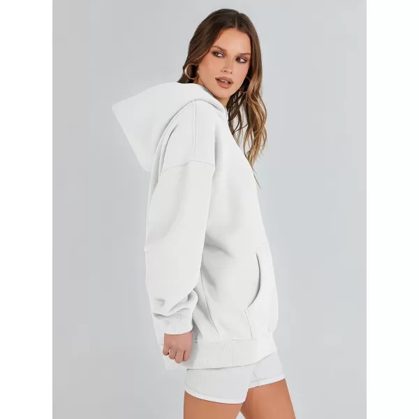 imageANRABESS Womens Oversized Hoodies Fleece Sweatshirts Long Sleeve Hooded Pullover Winter Clothes with PocketWhite
