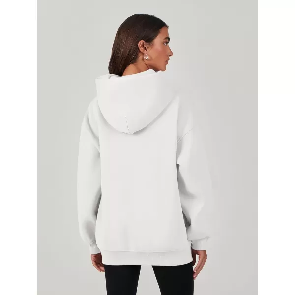 imageANRABESS Womens Oversized Hoodies Fleece Sweatshirts Long Sleeve Hooded Pullover Winter Clothes with PocketWhite