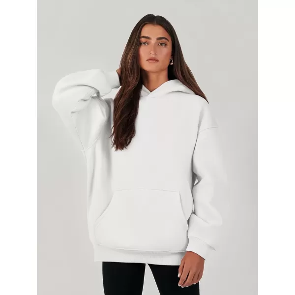 imageANRABESS Womens Oversized Hoodies Fleece Sweatshirts Long Sleeve Hooded Pullover Winter Clothes with PocketWhite