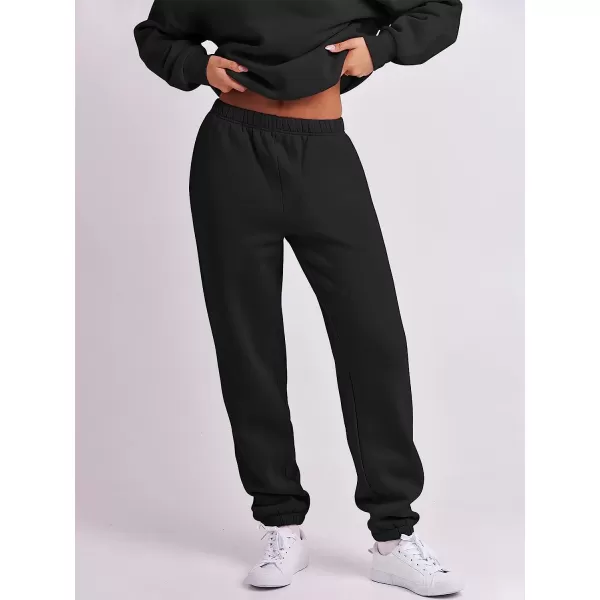 imageANRABESS Womens Oversized Long Sleeve Lounge Sets Casual Top and Pants 2 Piece Outfits Sweatsuit with Pockets01black
