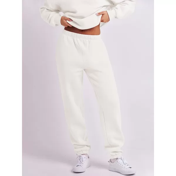 imageANRABESS Womens Oversized Long Sleeve Lounge Sets Casual Top and Pants 2 Piece Outfits Sweatsuit with Pockets02white