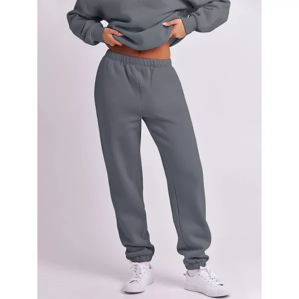 imageANRABESS Womens Oversized Long Sleeve Lounge Sets Casual Top and Pants 2 Piece Outfits Sweatsuit with Pockets10grey2