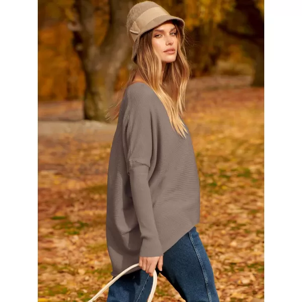 imageANRABESS Womens Oversized Sweater Casual Boat Neck Long Batwing Sleeve Asymmetric Hem Knit Slouchy Jumper Tunic TopsANRABESS Womens Oversized Sweater Casual Boat Neck Long Batwing Sleeve Asymmetric Hem Knit Slouchy Jumper Tunic Tops