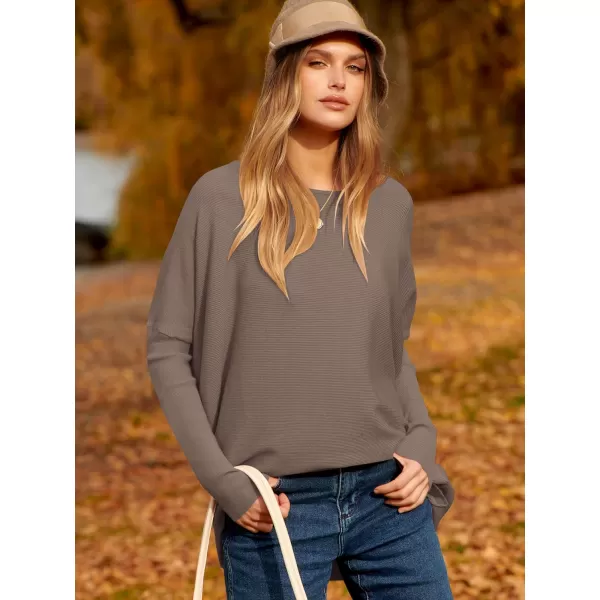 imageANRABESS Womens Oversized Sweater Casual Boat Neck Long Batwing Sleeve Asymmetric Hem Knit Slouchy Jumper Tunic TopsANRABESS Womens Oversized Sweater Casual Boat Neck Long Batwing Sleeve Asymmetric Hem Knit Slouchy Jumper Tunic Tops
