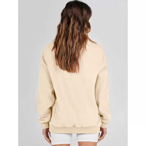 imageANRABESS Womens Oversized Sweatshirts Turtleneck Pullover Long Sleeve Hoodies Tops Fall Outfits 2023 ClothesApricot