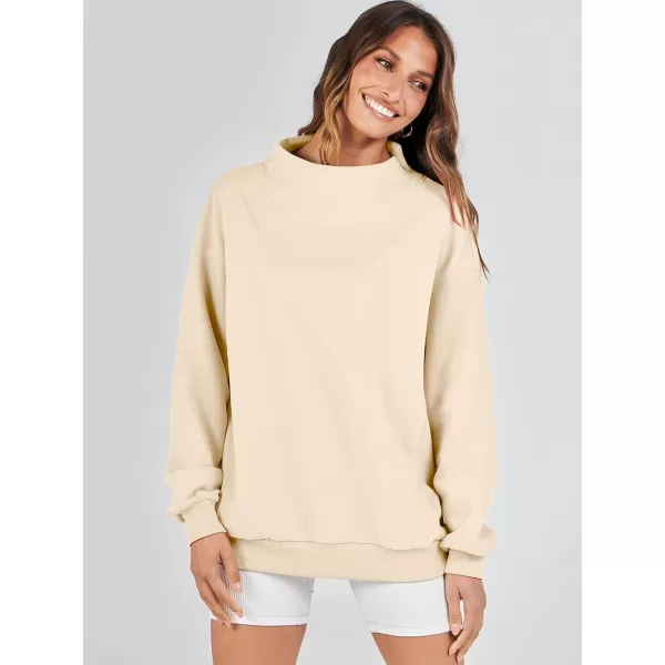 imageANRABESS Womens Oversized Sweatshirts Turtleneck Pullover Long Sleeve Hoodies Tops Fall Outfits 2023 ClothesApricot