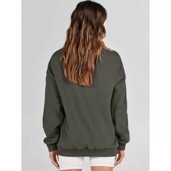 imageANRABESS Womens Oversized Sweatshirts Turtleneck Pullover Long Sleeve Hoodies Tops Fall Outfits 2023 ClothesArmygreen