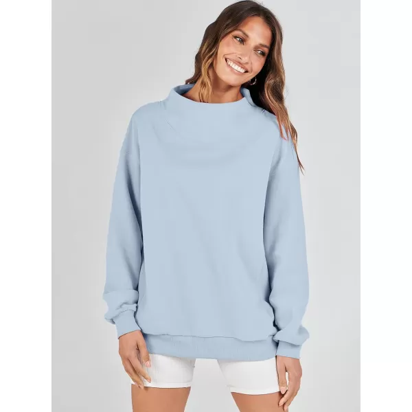 imageANRABESS Womens Oversized Sweatshirts Turtleneck Pullover Long Sleeve Hoodies Tops Fall Outfits 2023 ClothesBlue