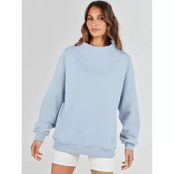 imageANRABESS Womens Oversized Sweatshirts Turtleneck Pullover Long Sleeve Hoodies Tops Fall Outfits 2023 ClothesBlue