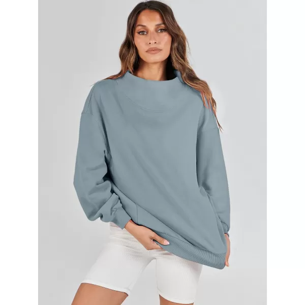 imageANRABESS Womens Oversized Sweatshirts Turtleneck Pullover Long Sleeve Hoodies Tops Fall Outfits 2023 ClothesDeep Blue