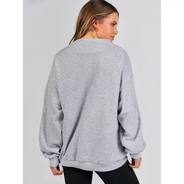imageANRABESS Womens Oversized Sweatshirts Turtleneck Pullover Long Sleeve Hoodies Tops Fall Outfits 2023 ClothesGray