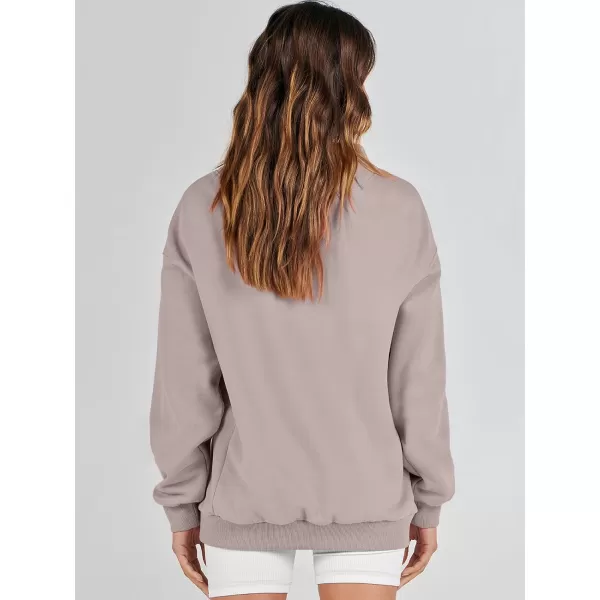 imageANRABESS Womens Oversized Sweatshirts Turtleneck Pullover Long Sleeve Hoodies Tops Fall Outfits 2023 ClothesKhaki