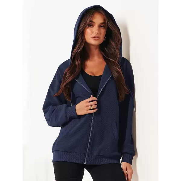 imageANRABESS Womens Oversized Zip Up Hoodies Long Sleeve Fall Casual Sweatshirts Jacket Trendy Y2k Hoodie with PocketNavy Blue