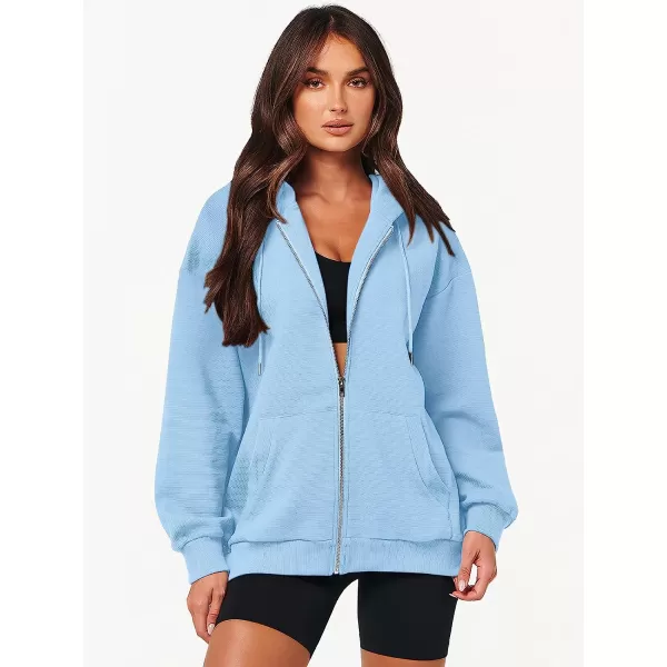imageANRABESS Womens Oversized Zip Up Hoodies Long Sleeve Fall Casual Sweatshirts Jacket Trendy Y2k Hoodie with PocketSky