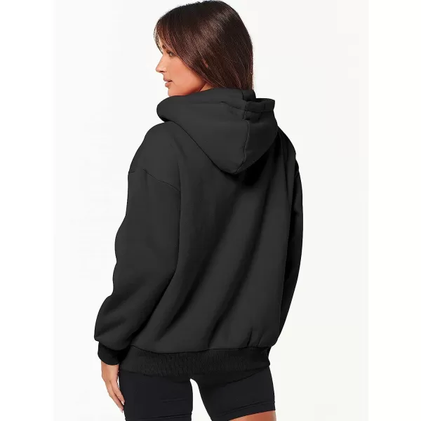imageANRABESS Womens Oversized Zip Up Hoodies Sweatshirts Y2K Clothes Teen Girl Fall Casual Drawstring Jackets with PocketsBlack