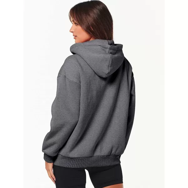 imageANRABESS Womens Oversized Zip Up Hoodies Sweatshirts Y2K Clothes Teen Girl Fall Casual Drawstring Jackets with PocketsDark Grey