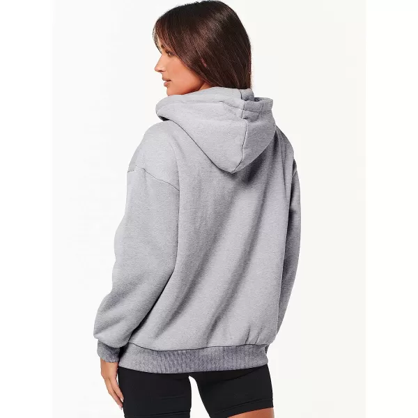 imageANRABESS Womens Oversized Zip Up Hoodies Sweatshirts Y2K Clothes Teen Girl Fall Casual Drawstring Jackets with PocketsLight Grey