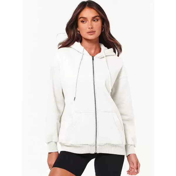 imageANRABESS Womens Oversized Zip Up Hoodies Sweatshirts Y2K Clothes Teen Girl Fall Casual Drawstring Jackets with PocketsWhite
