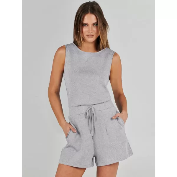 imageANRABESS Womens Rompers 2024 Casual Summer Sleeveless Adjustable Waist Shorts Jumpsuits With Pockets Fashion OutfitsGray